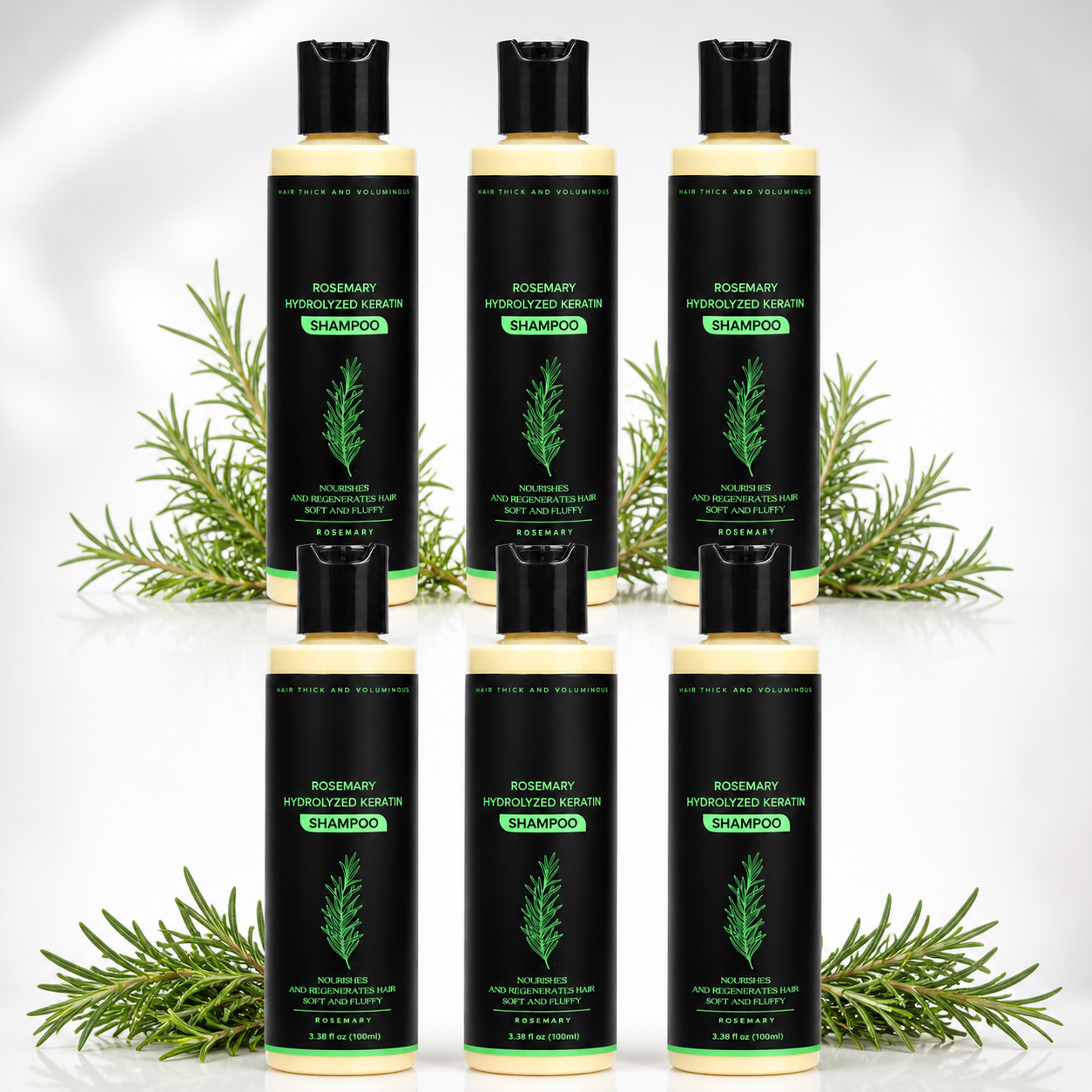 Rosemary Keratin Hair Growth Support Shampoo