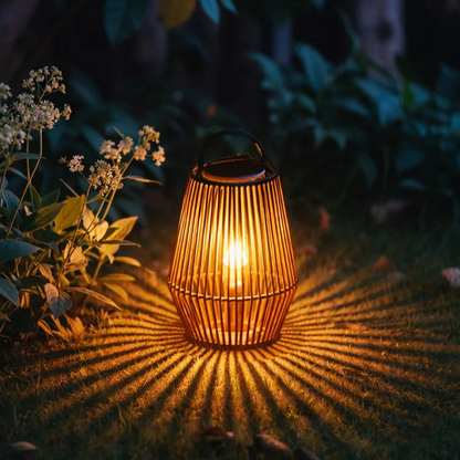 🎄 Christmas Sale 49% OFF 🎄 Kaliiqo™ Solar Radiant Rattan Glow Lantern