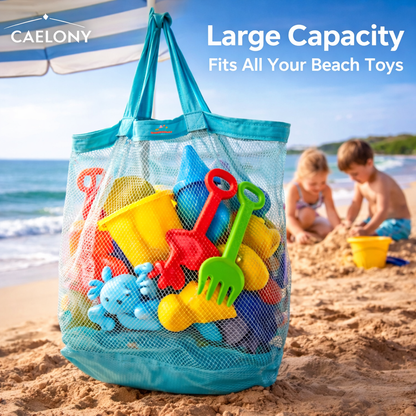 Kids Mesh Beach Toy Storage Bag