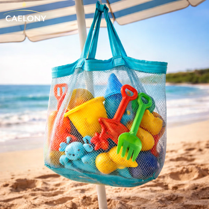 Kids Mesh Beach Toy Storage Bag