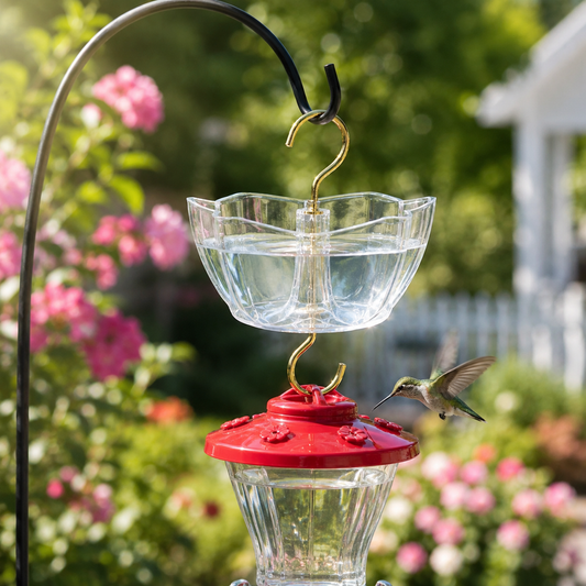 Clear Multi-Purpose Hanging Hook – Hummingbird Feeder Ant Moat & Garden Hanger