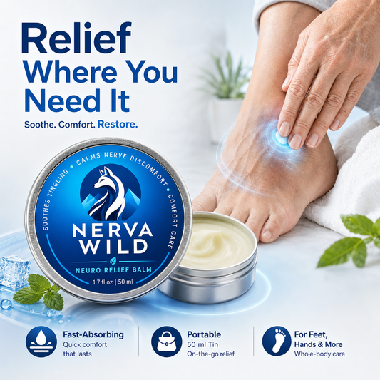 Cooling Comfort Balm for Tingling Hands & Feet
