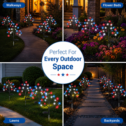 Red, White & Blue Yard Glow