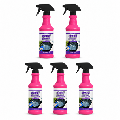 🔥 Heavy-Duty BBQ Grill Cleaner & Degreaser Spray — Fast Grease Removal
