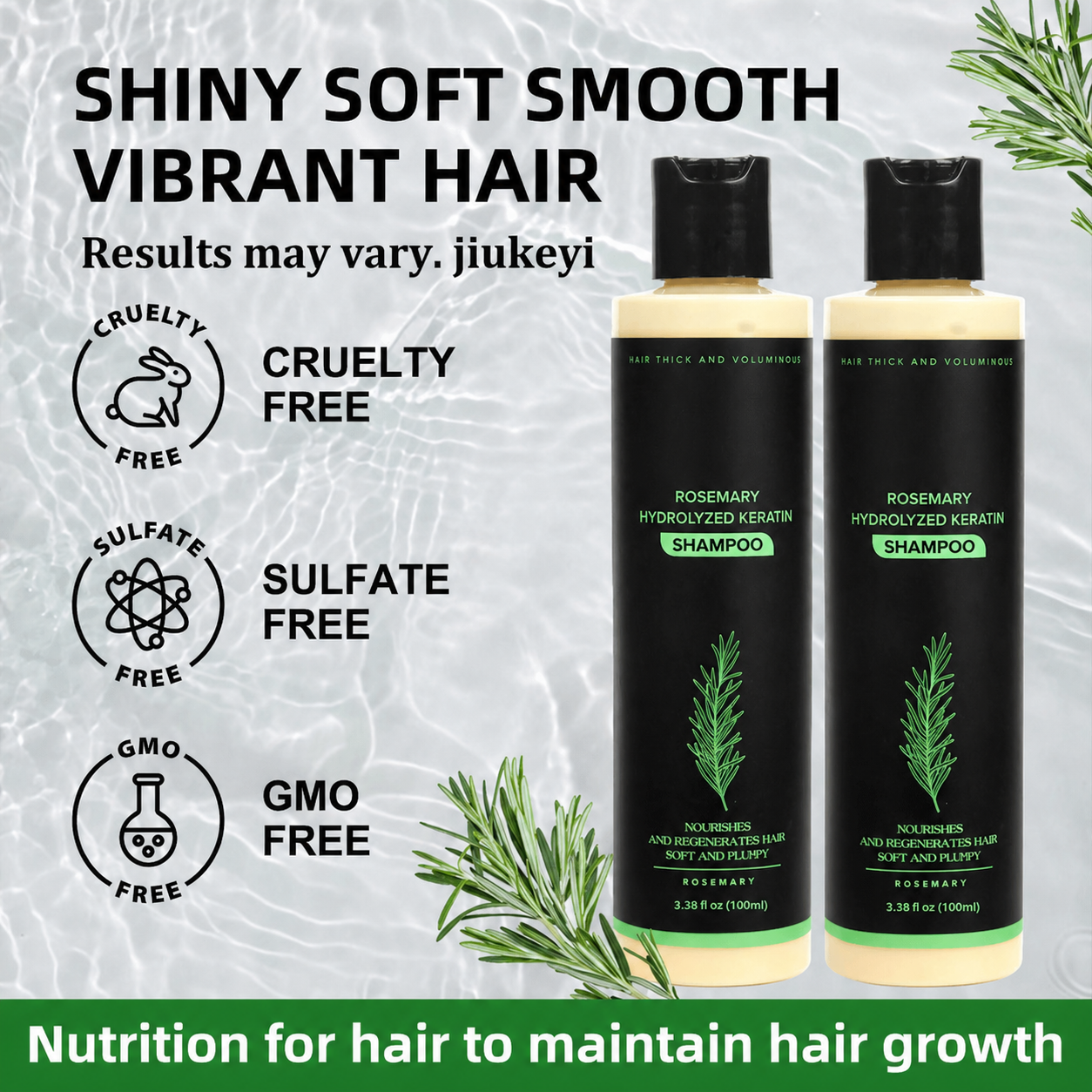 Rosemary Keratin Hair Growth Support Shampoo