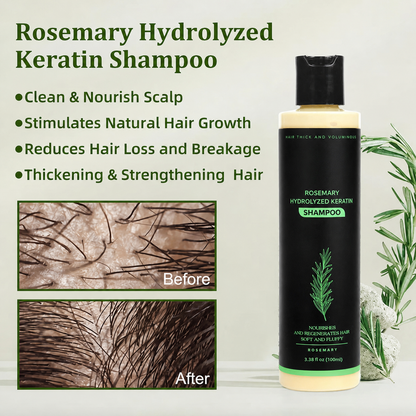 Rosemary Keratin Hair Growth Support Shampoo