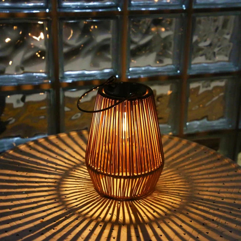🎄 Christmas Sale 49% OFF 🎄 Kaliiqo™ Solar Radiant Rattan Glow Lantern