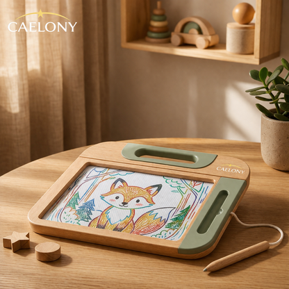 Wooden Magnetic Drawing Board