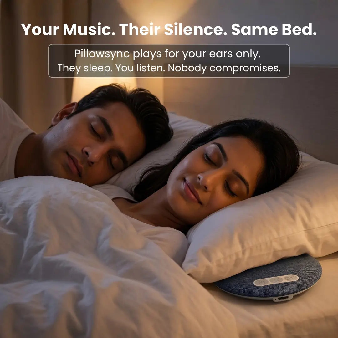 11mm Ultra-Thin Under-Pillow Bluetooth Speaker