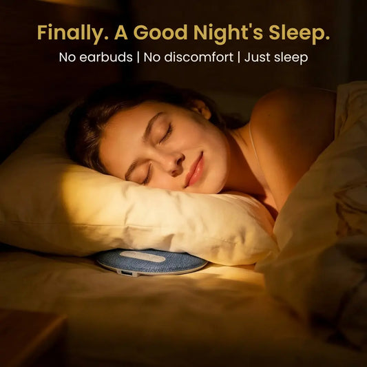11mm Ultra-Thin Under-Pillow Bluetooth Speaker for Private Sleep Audio