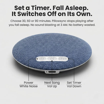 11mm Ultra-Thin Under-Pillow Bluetooth Speaker