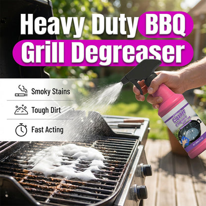 🔥 Heavy-Duty BBQ Grill Cleaner & Degreaser Spray — Fast Grease Removal