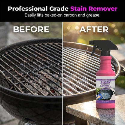 🔥 Heavy-Duty BBQ Grill Cleaner & Degreaser Spray — Fast Grease Removal