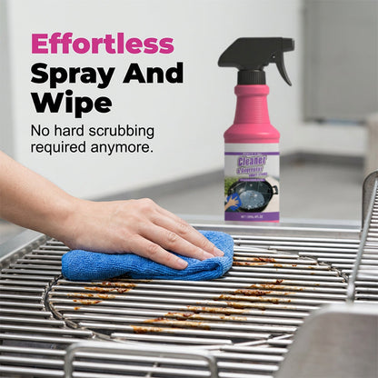 🔥 Heavy-Duty BBQ Grill Cleaner & Degreaser Spray — Fast Grease Removal